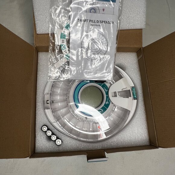 Smart Pill Dispenser With Dosage Rings & Locking Keys - Picture 5 of 9